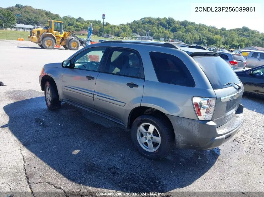 2005 Chevrolet Equinox Ls VIN: 2CNDL23F256089861 Lot: 40490280