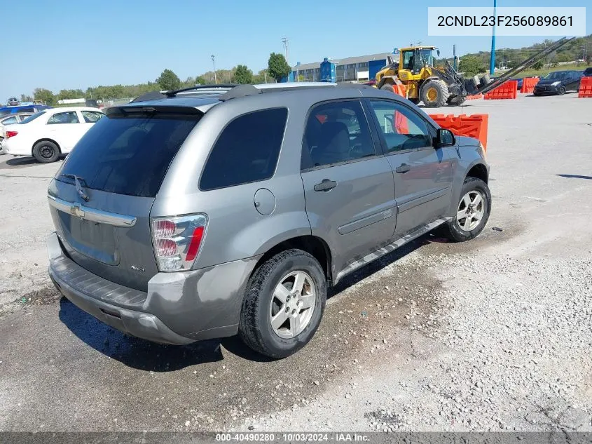 2005 Chevrolet Equinox Ls VIN: 2CNDL23F256089861 Lot: 40490280