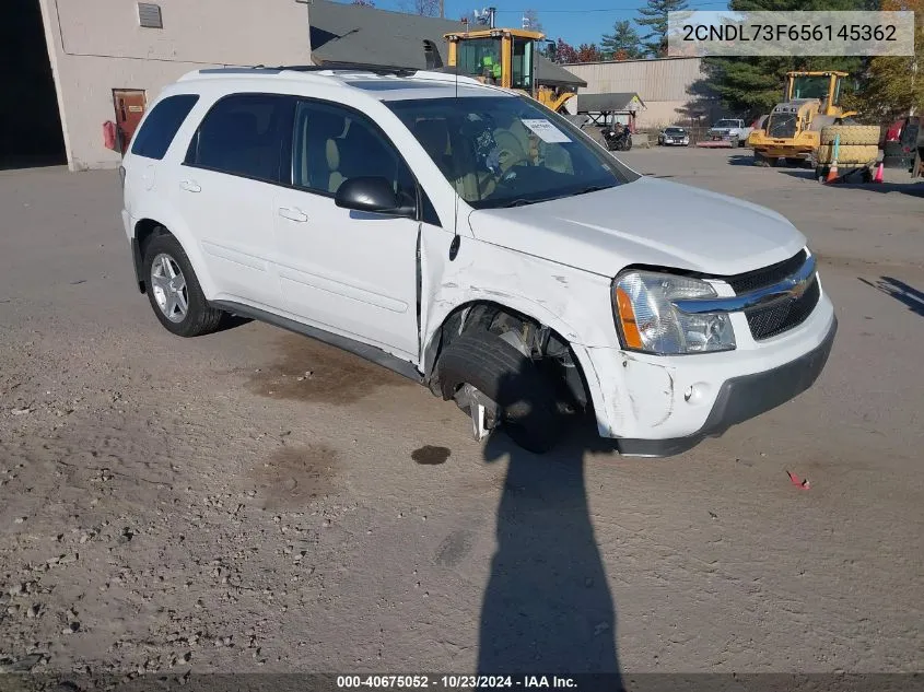 2005 Chevrolet Equinox Lt VIN: 2CNDL73F656145362 Lot: 40675052