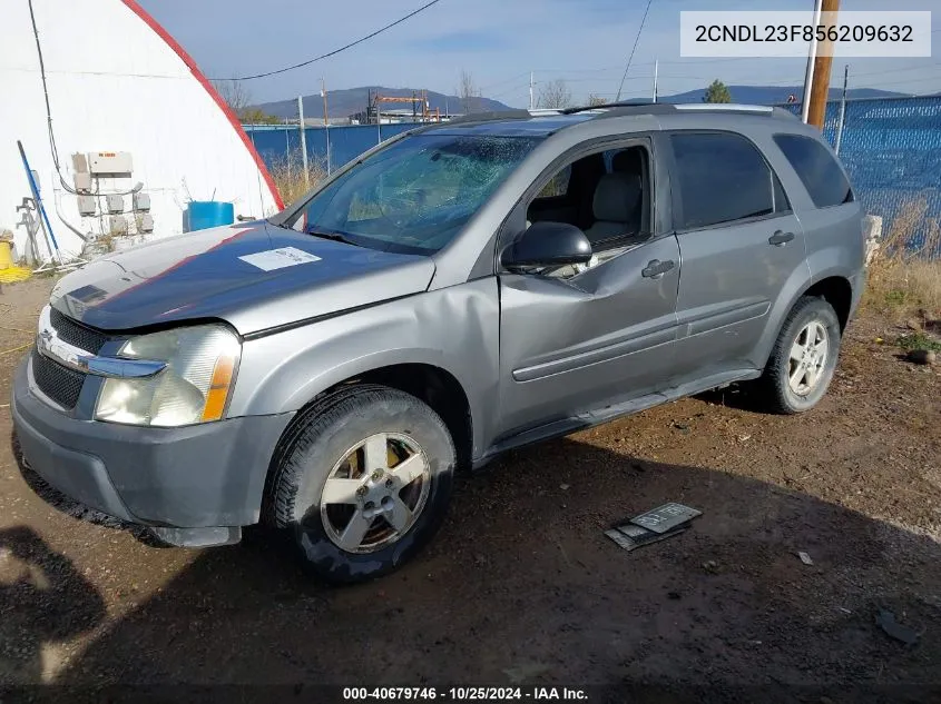 2CNDL23F856209632 2005 Chevrolet Equinox Ls