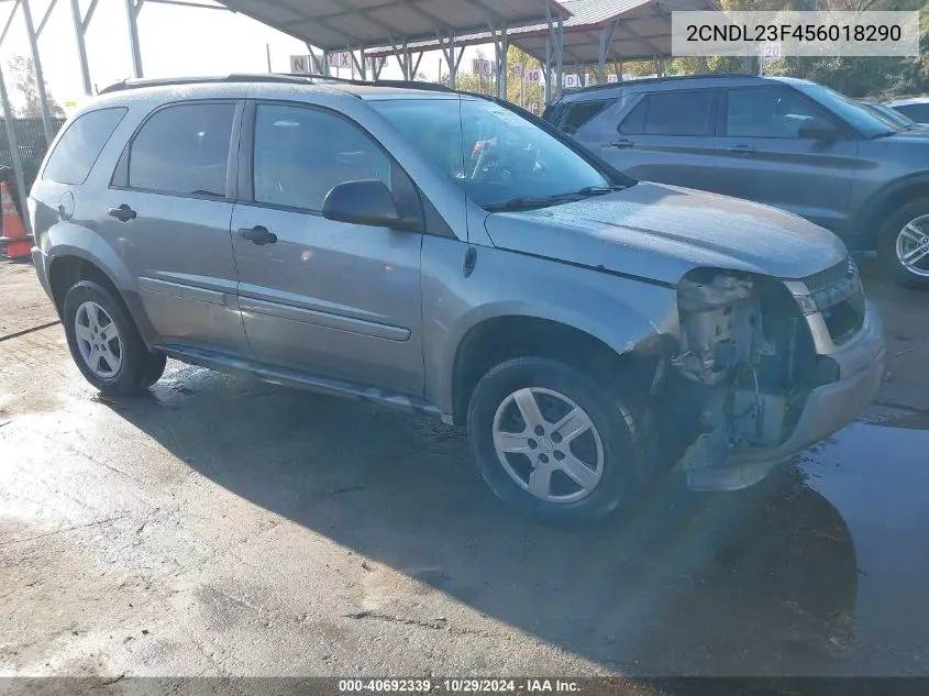 2005 Chevrolet Equinox Ls VIN: 2CNDL23F456018290 Lot: 40692339