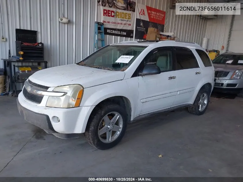 2CNDL73F656011614 2005 Chevrolet Equinox Lt