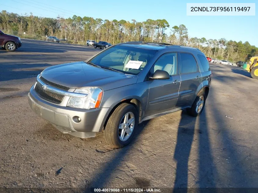 2005 Chevrolet Equinox Lt VIN: 2CNDL73F956119497 Lot: 40879868