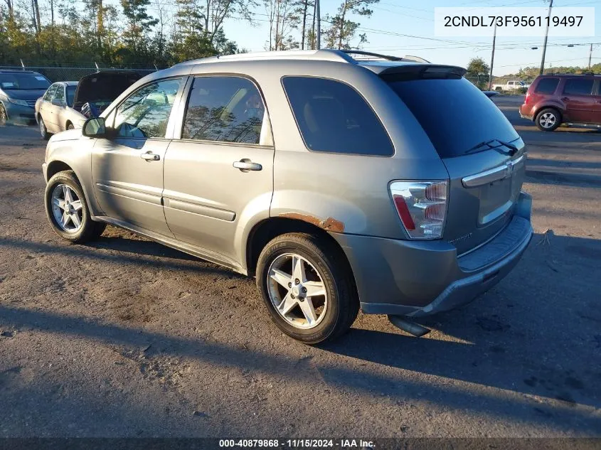 2005 Chevrolet Equinox Lt VIN: 2CNDL73F956119497 Lot: 40879868