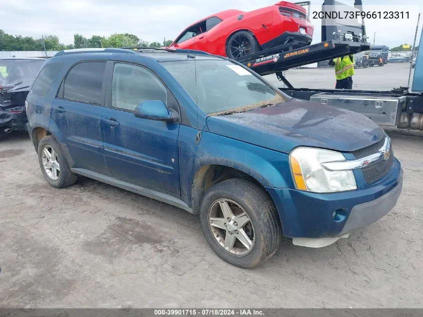 2CNDL73F966123311 2006 Chevrolet Equinox Lt