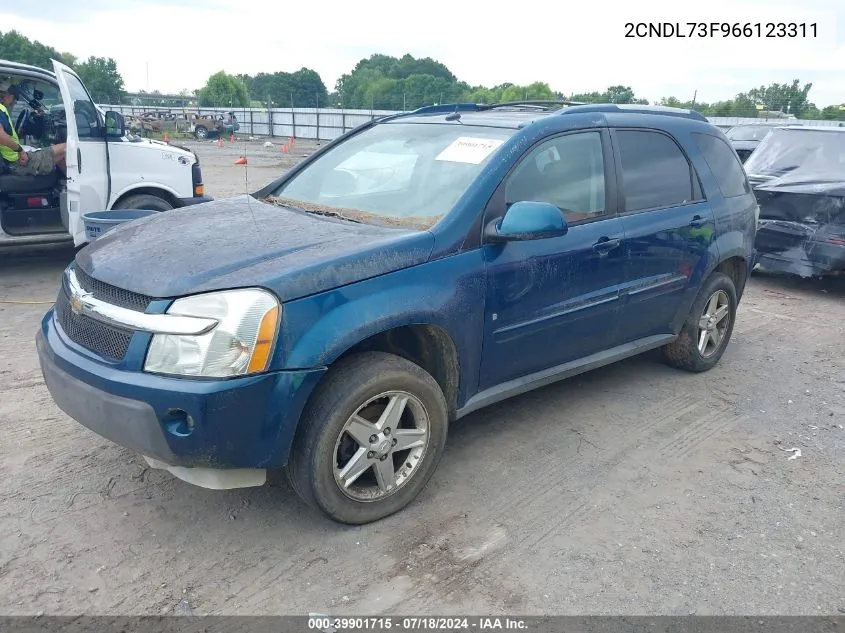 2CNDL73F966123311 2006 Chevrolet Equinox Lt