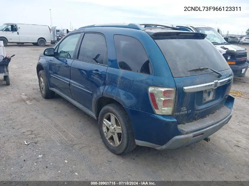 2CNDL73F966123311 2006 Chevrolet Equinox Lt