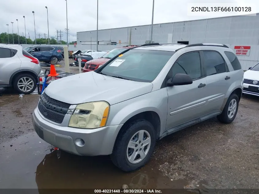 2CNDL13F666100128 2006 Chevrolet Equinox Ls