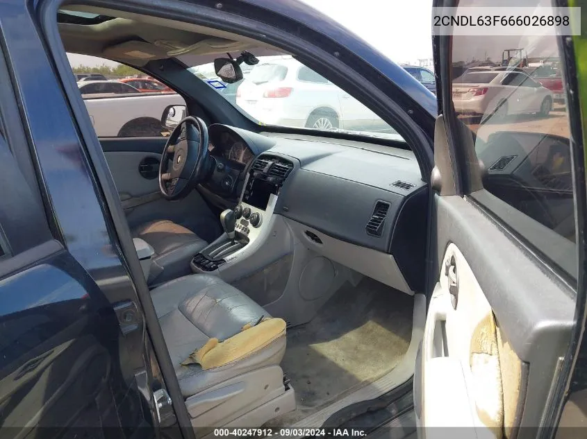 2CNDL63F666026898 2006 Chevrolet Equinox Lt