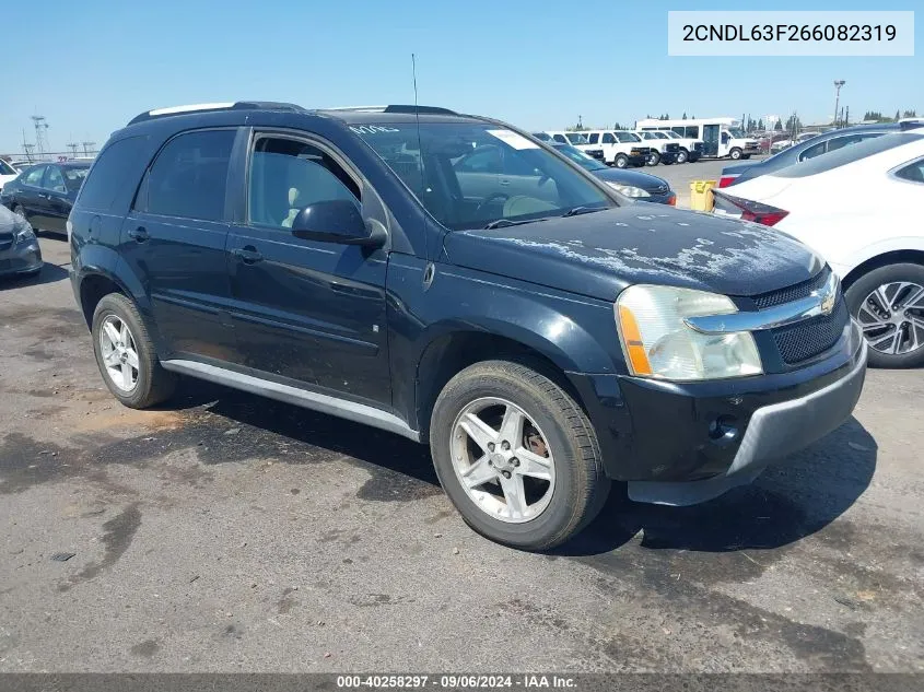 2CNDL63F266082319 2006 Chevrolet Equinox Lt