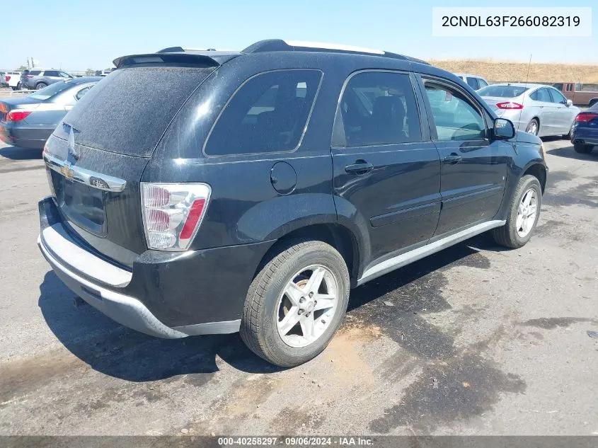 2CNDL63F266082319 2006 Chevrolet Equinox Lt