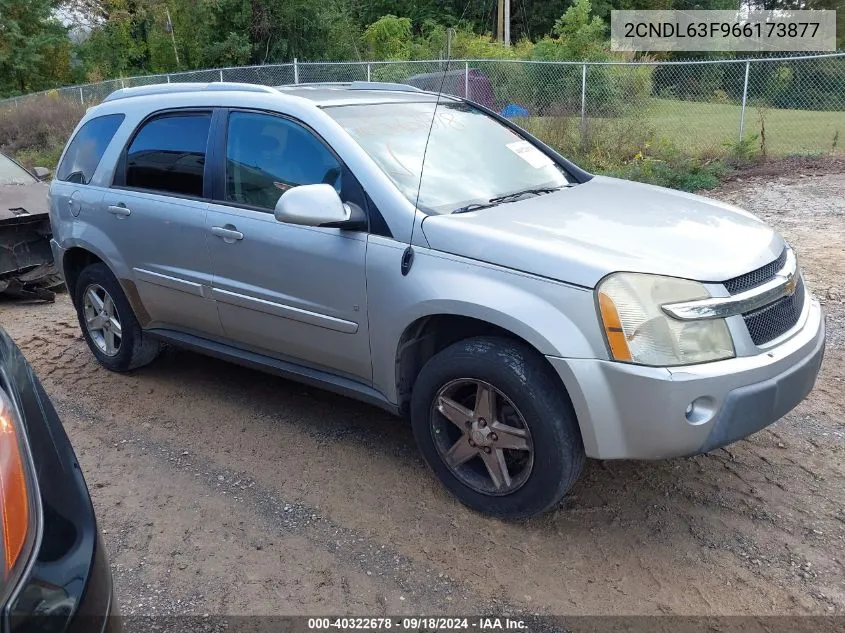 2006 Chevrolet Equinox Lt VIN: 2CNDL63F966173877 Lot: 40322678