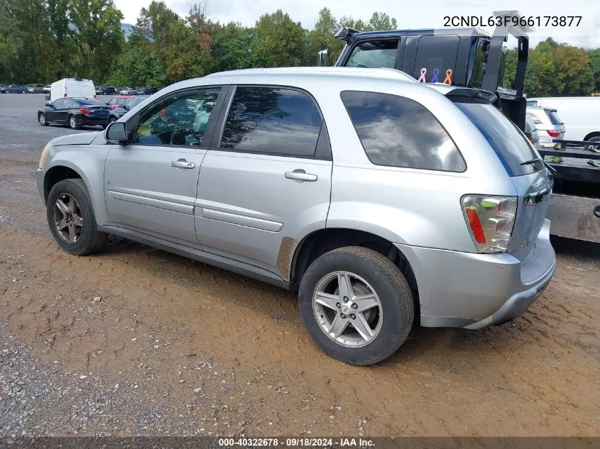 2006 Chevrolet Equinox Lt VIN: 2CNDL63F966173877 Lot: 40322678