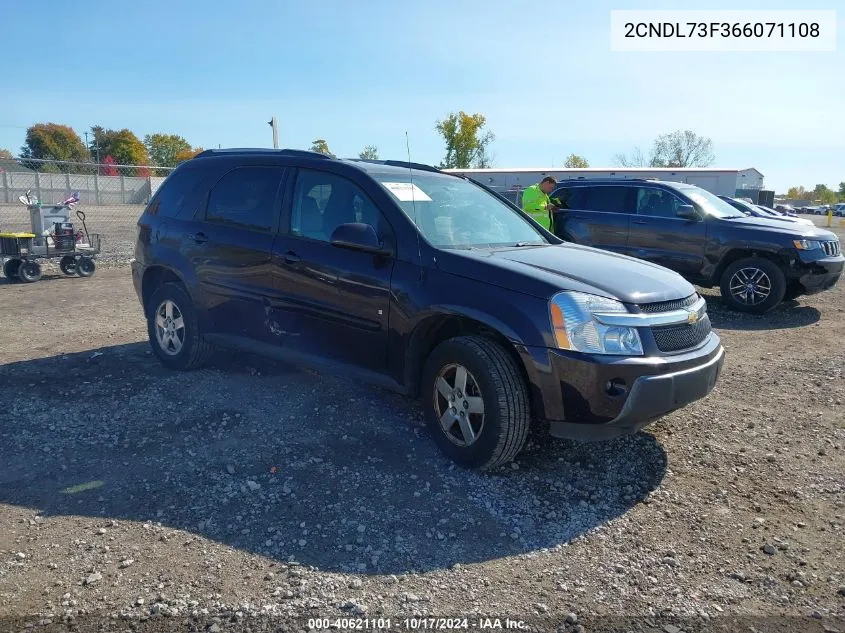 2CNDL73F366071108 2006 Chevrolet Equinox Lt