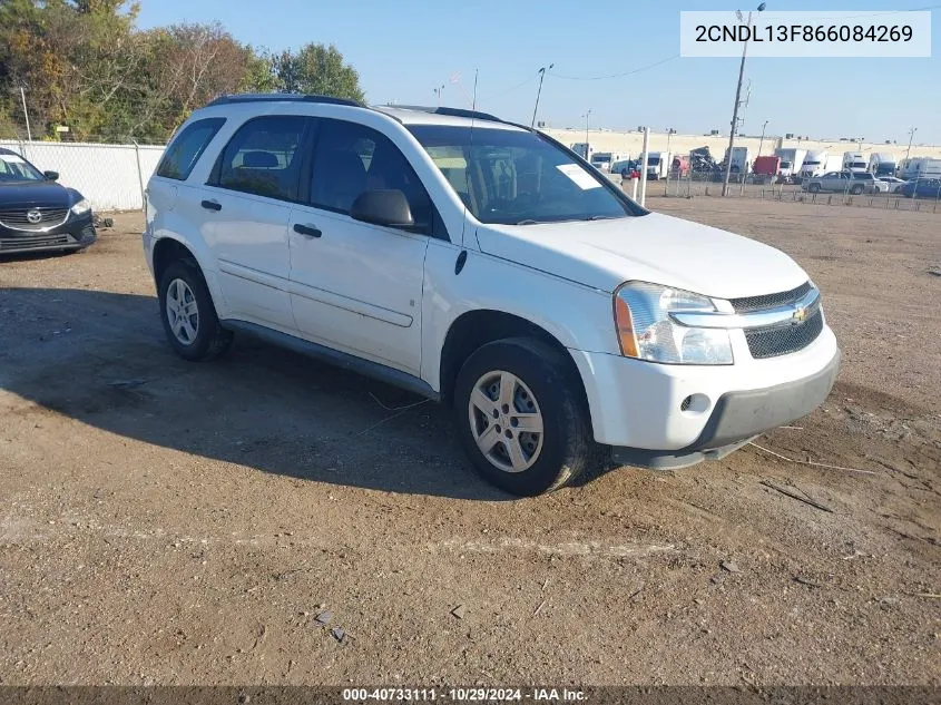 2006 Chevrolet Equinox Ls VIN: 2CNDL13F866084269 Lot: 40733111