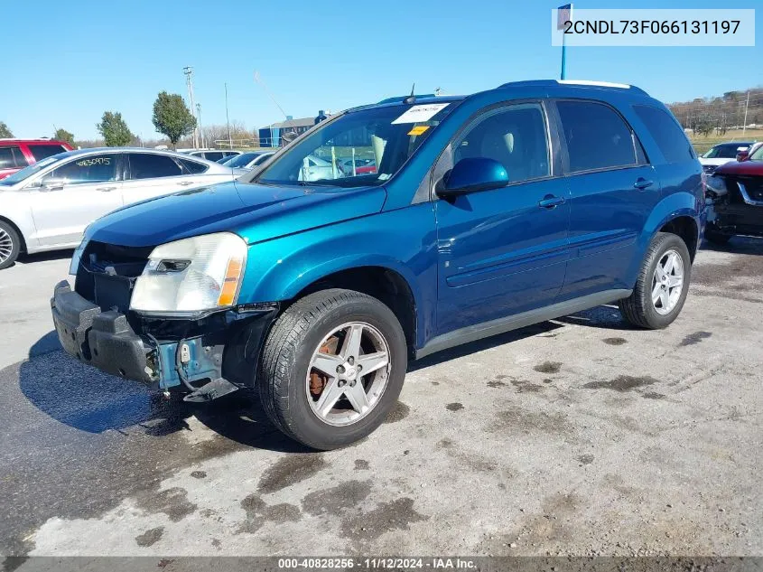 2CNDL73F066131197 2006 Chevrolet Equinox Lt