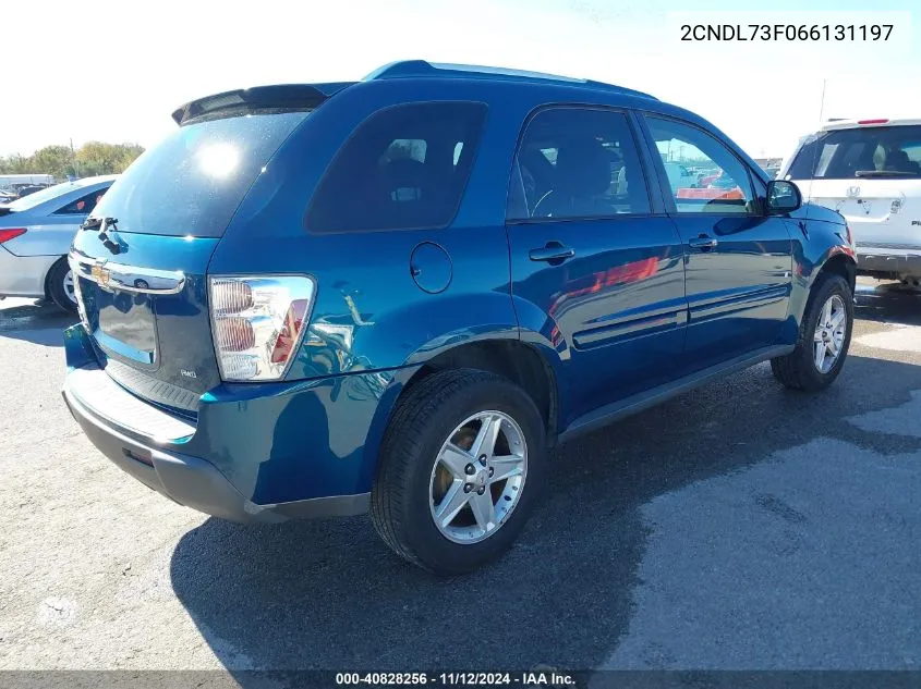 2CNDL73F066131197 2006 Chevrolet Equinox Lt