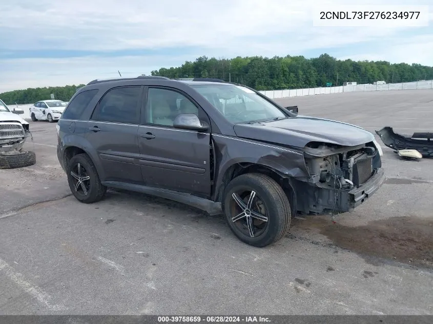 2007 Chevrolet Equinox Lt VIN: 2CNDL73F276234977 Lot: 39758659