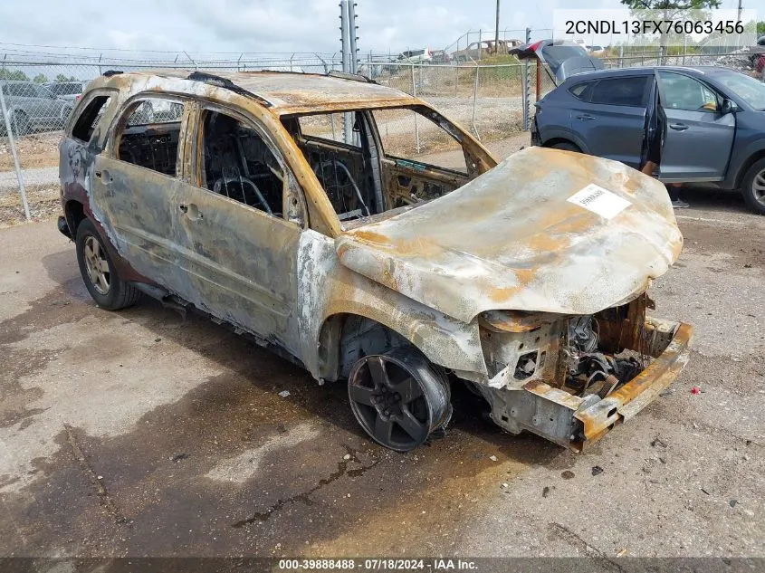 2CNDL13FX76063456 2007 Chevrolet Equinox Ls