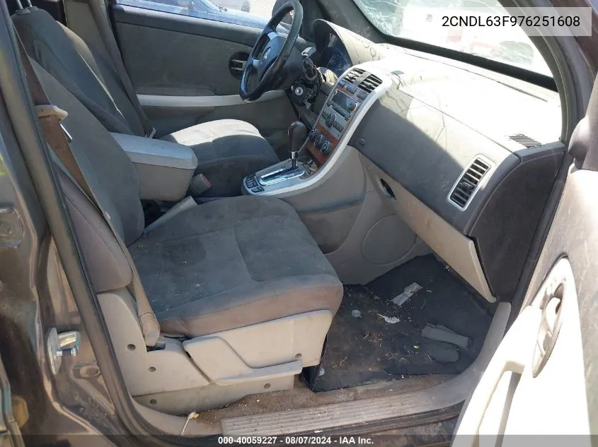 2CNDL63F976251608 2007 Chevrolet Equinox Lt