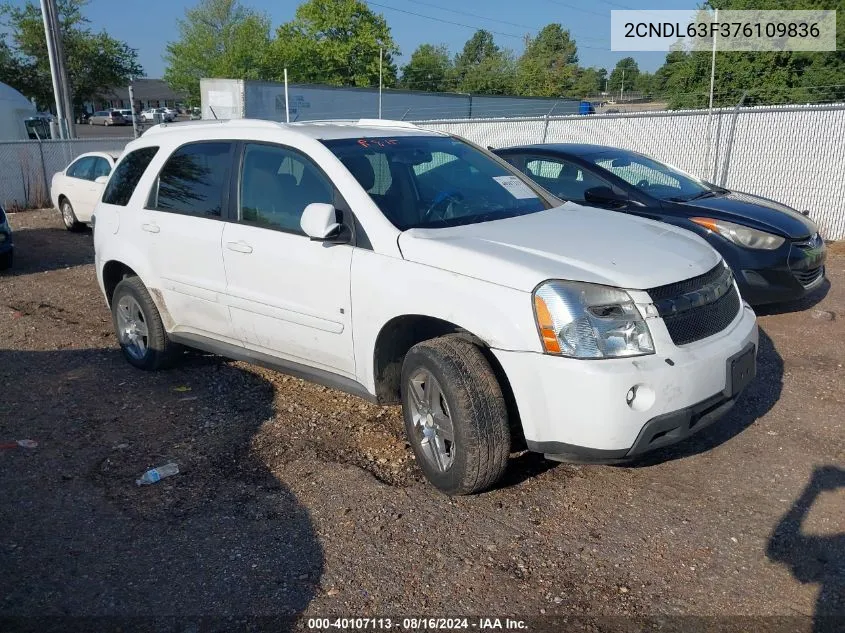 2CNDL63F376109836 2007 Chevrolet Equinox Lt