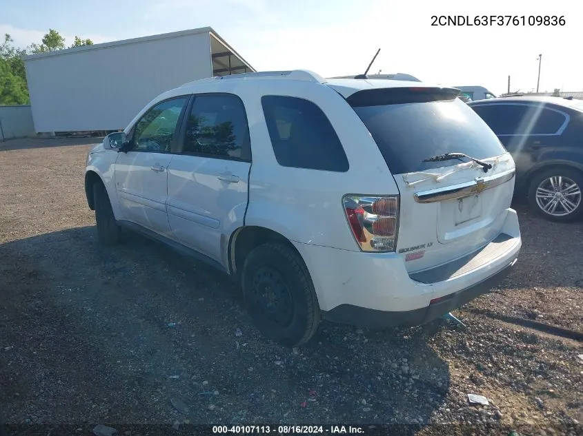 2CNDL63F376109836 2007 Chevrolet Equinox Lt