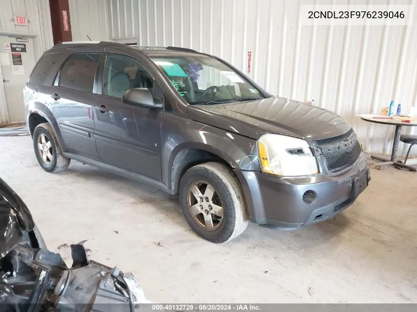 2007 Chevrolet Equinox Ls VIN: 2CNDL23F976239046 Lot: 40132729