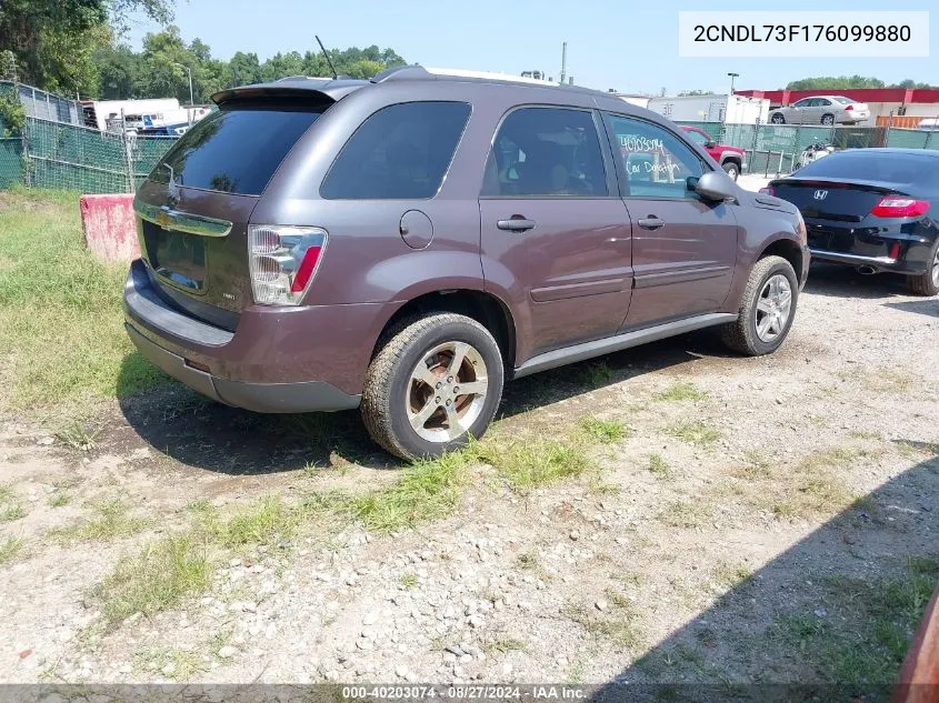 2CNDL73F176099880 2007 Chevrolet Equinox Lt