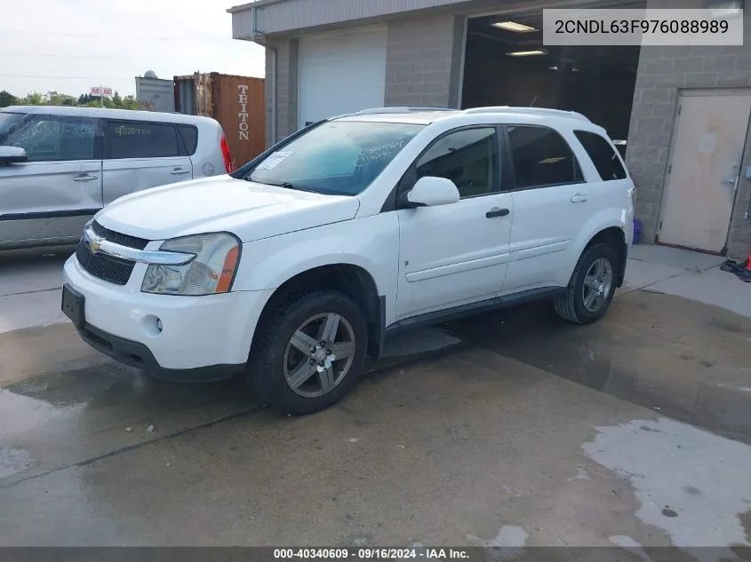 2CNDL63F976088989 2007 Chevrolet Equinox Lt