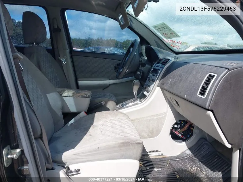 2CNDL13F576229463 2007 Chevrolet Equinox Ls