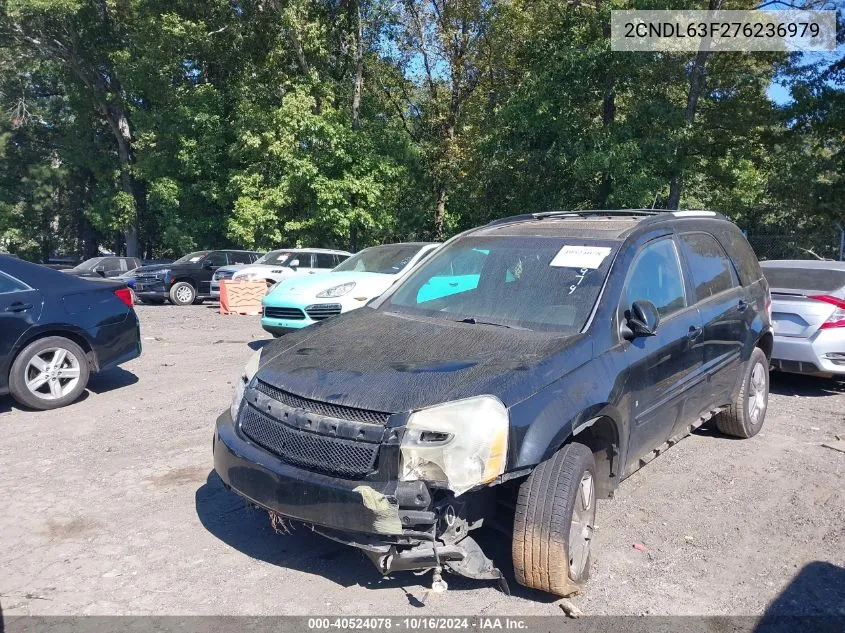 2CNDL63F276236979 2007 Chevrolet Equinox Lt