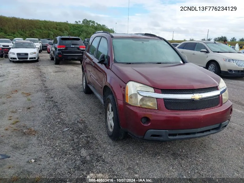 2CNDL13F776234129 2007 Chevrolet Equinox Ls