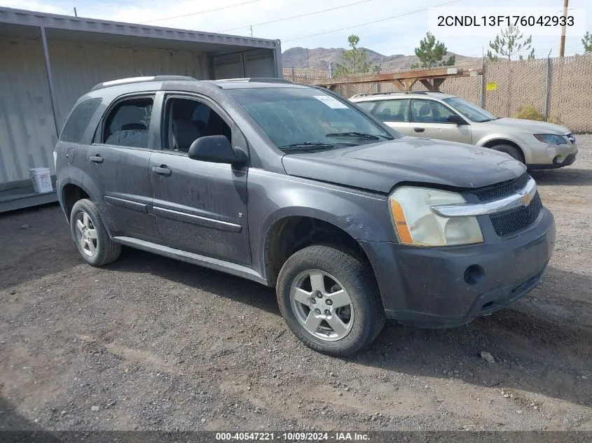 2CNDL13F176042933 2007 Chevrolet Equinox Ls