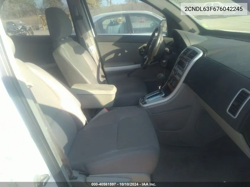 2CNDL63F676042245 2007 Chevrolet Equinox Lt