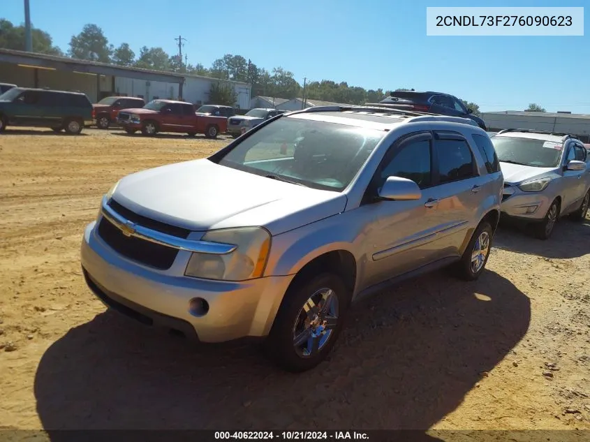 2007 Chevrolet Equinox Lt VIN: 2CNDL73F276090623 Lot: 40622024