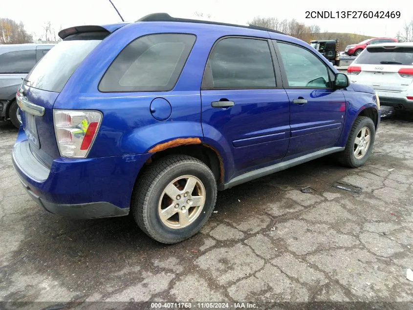 2CNDL13F276042469 2007 Chevrolet Equinox Ls