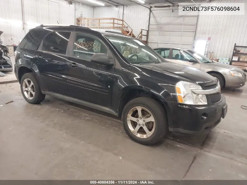 2CNDL73F576098604 2007 Chevrolet Equinox Lt