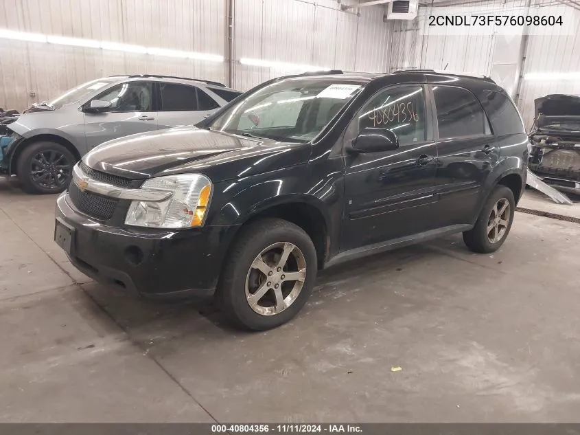 2CNDL73F576098604 2007 Chevrolet Equinox Lt