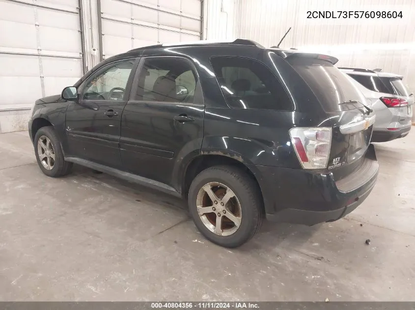 2CNDL73F576098604 2007 Chevrolet Equinox Lt