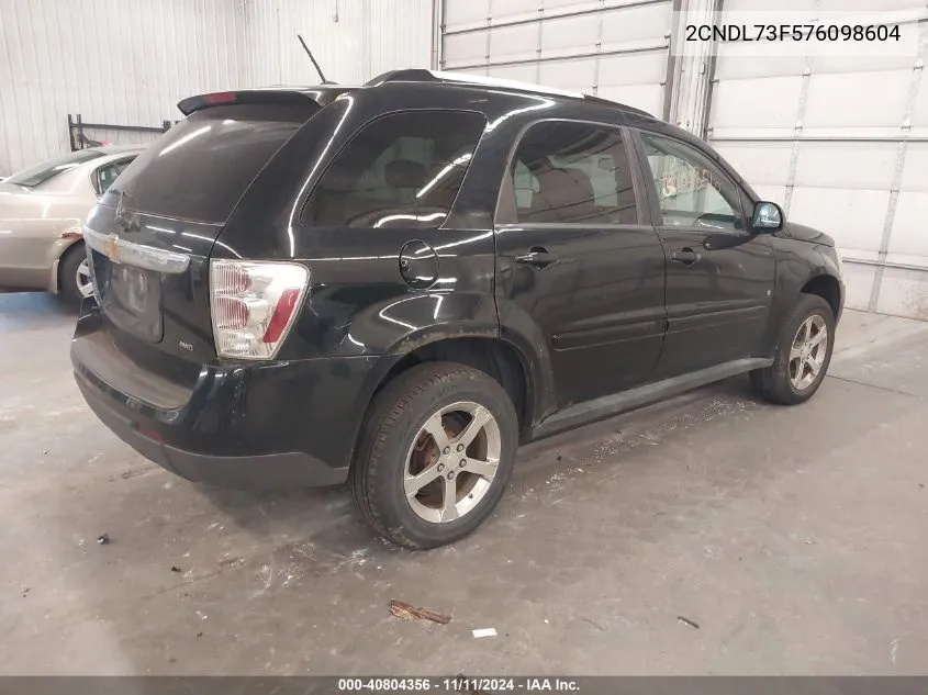 2CNDL73F576098604 2007 Chevrolet Equinox Lt