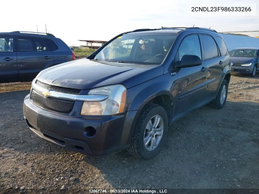 2CNDL23F986333266 2008 Chevrolet Equinox