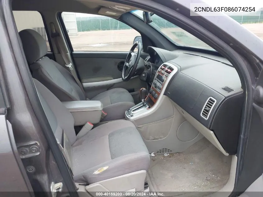 2CNDL63F086074254 2008 Chevrolet Equinox Lt