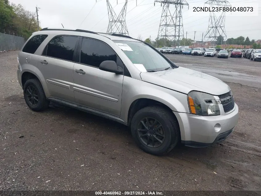 2008 Chevrolet Equinox Ls VIN: 2CNDL23F886048073 Lot: 40460962