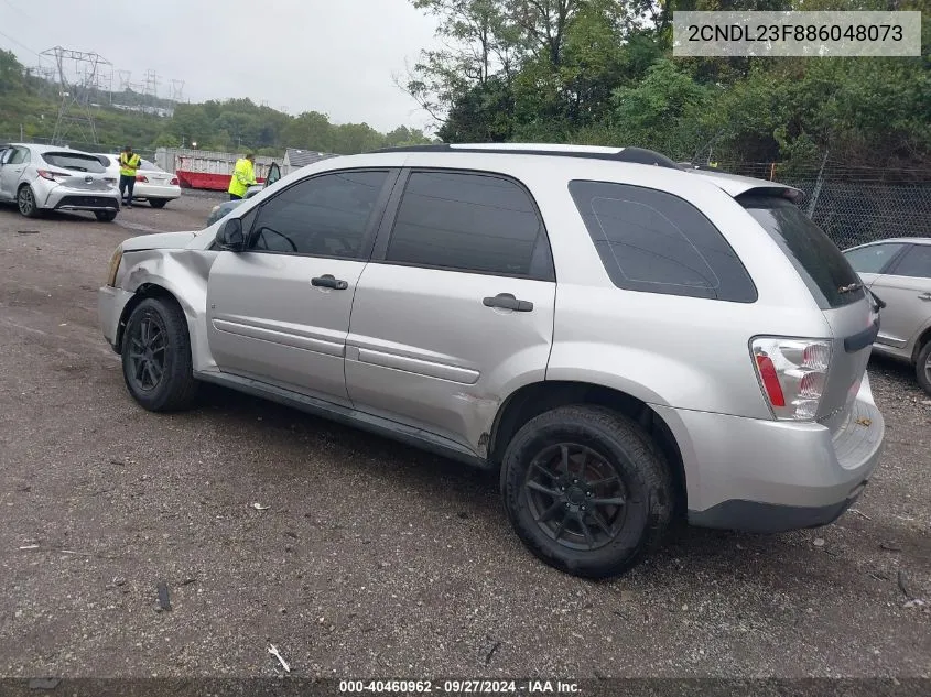 2008 Chevrolet Equinox Ls VIN: 2CNDL23F886048073 Lot: 40460962