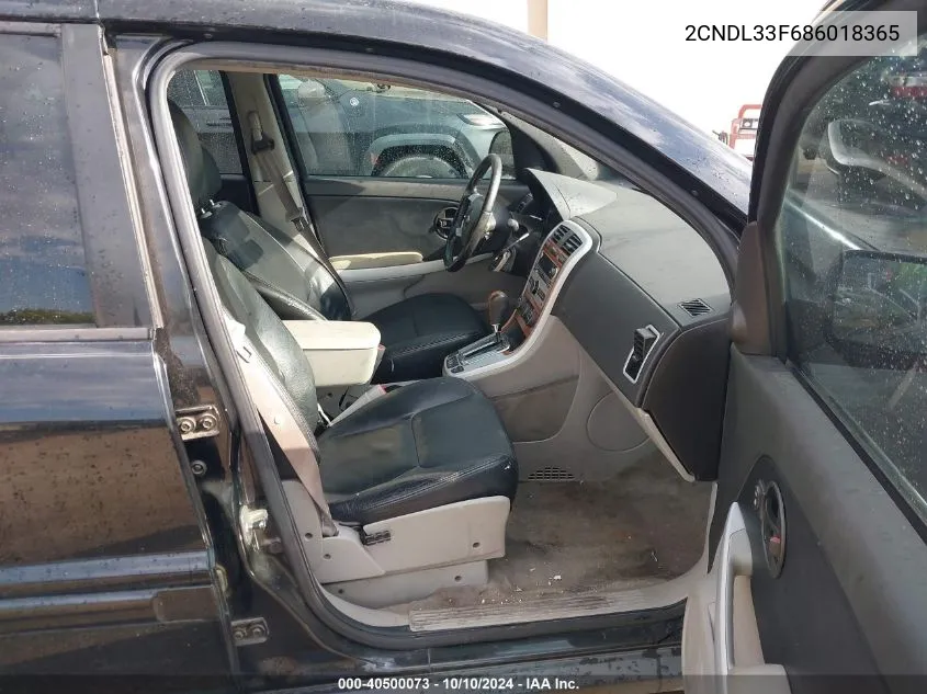 2CNDL33F686018365 2008 Chevrolet Equinox Lt