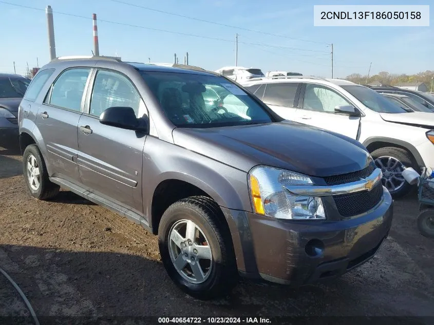 2CNDL13F186050158 2008 Chevrolet Equinox Ls