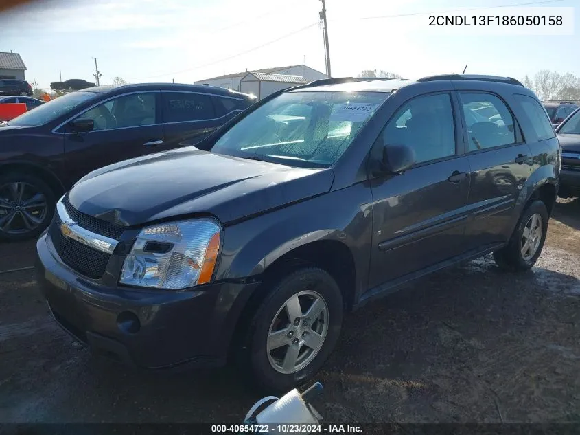 2CNDL13F186050158 2008 Chevrolet Equinox Ls