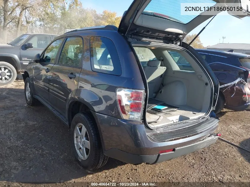 2CNDL13F186050158 2008 Chevrolet Equinox Ls