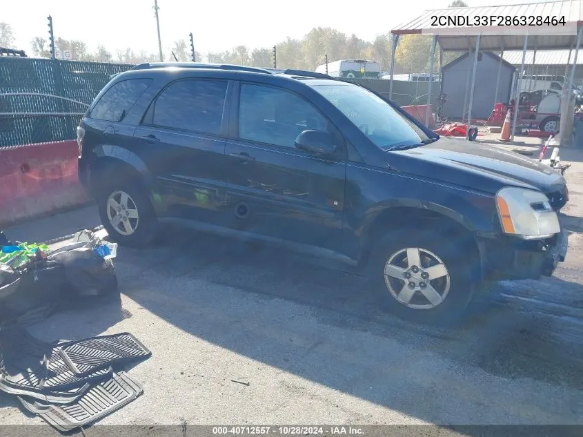 2008 Chevrolet Equinox Lt VIN: 2CNDL33F286328464 Lot: 40712557