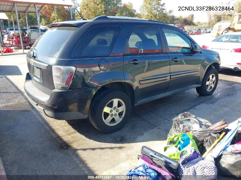 2008 Chevrolet Equinox Lt VIN: 2CNDL33F286328464 Lot: 40712557